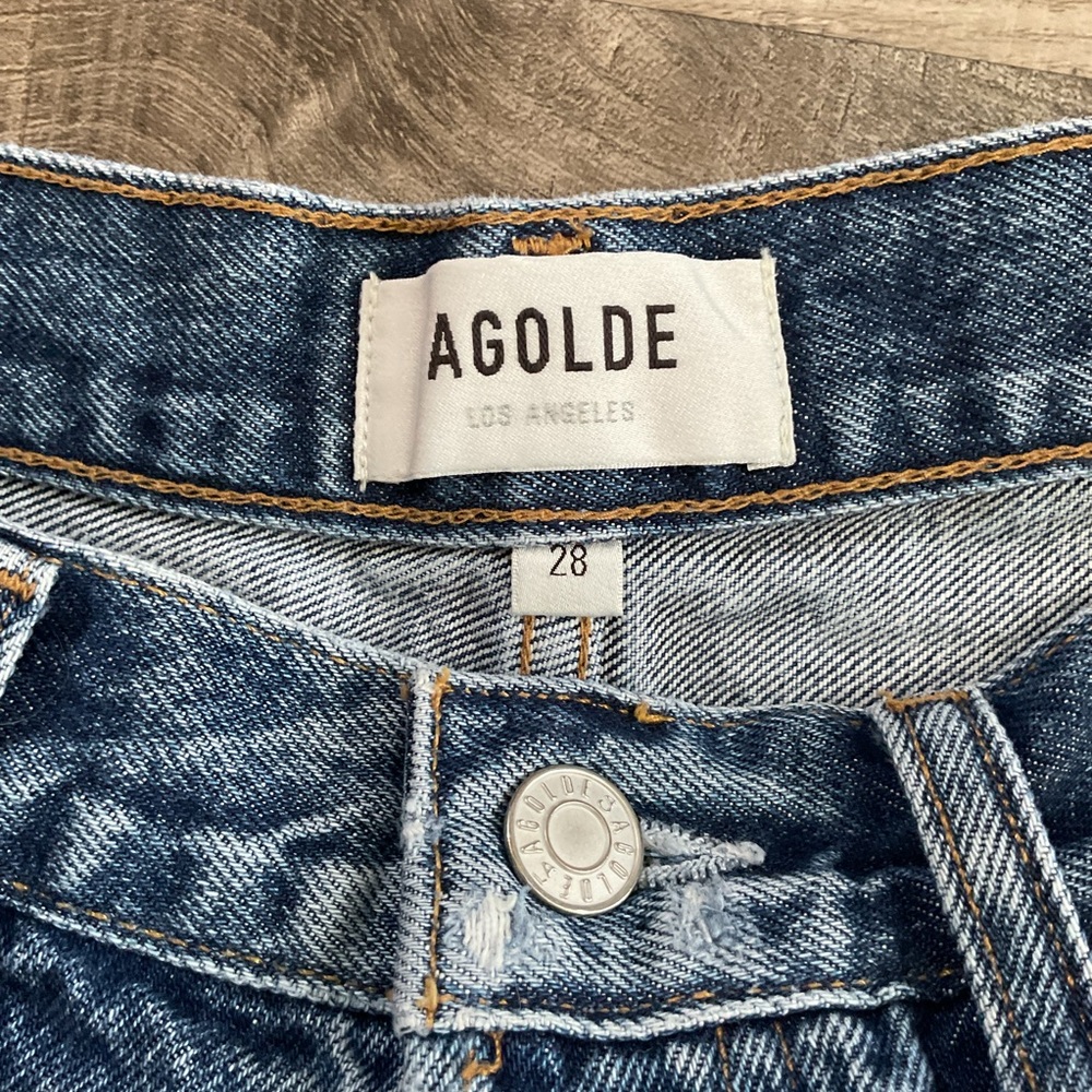 Agolde Dee Shorts in size 28 - Picture 4 of 6